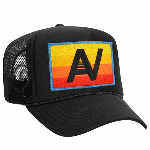 Aviator Nation Accessories - Aviator Nation | Rainbow Logo Trucker Hat